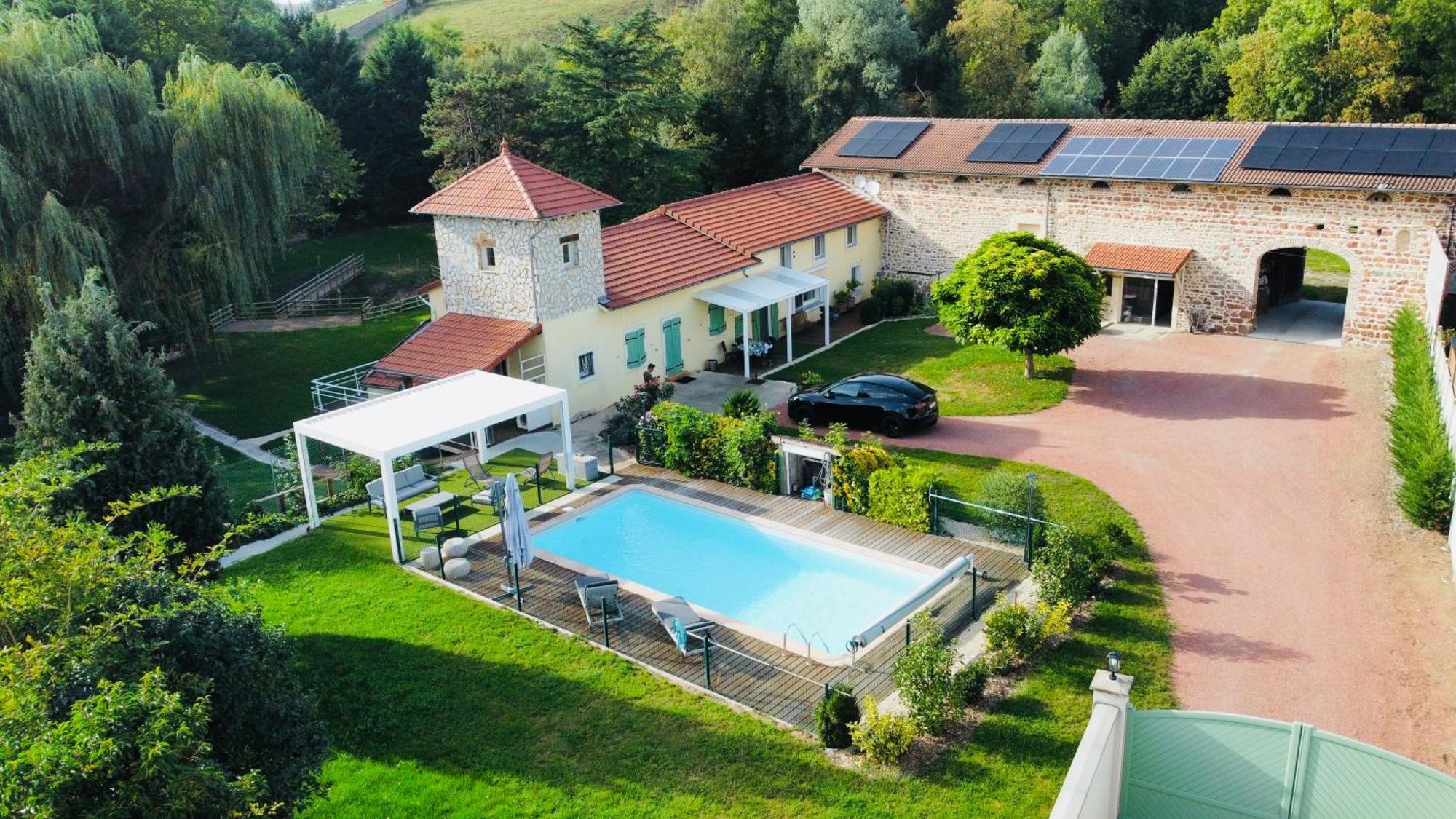 Chambres D'Hotes Les Vernayes Amplepuis Kültér fotó